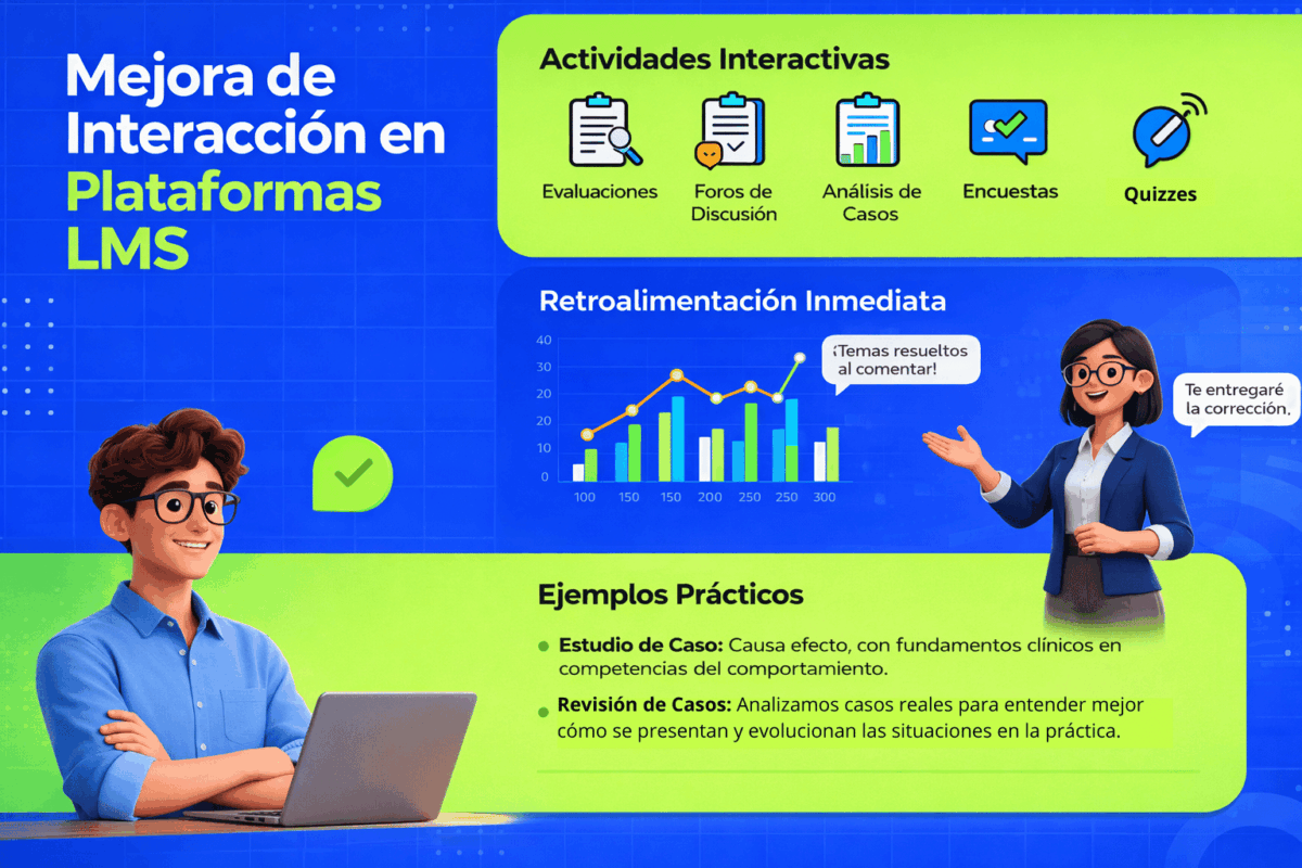 Cómo Mejorar La Interacción En Plataformas LMS | INTERNET YA