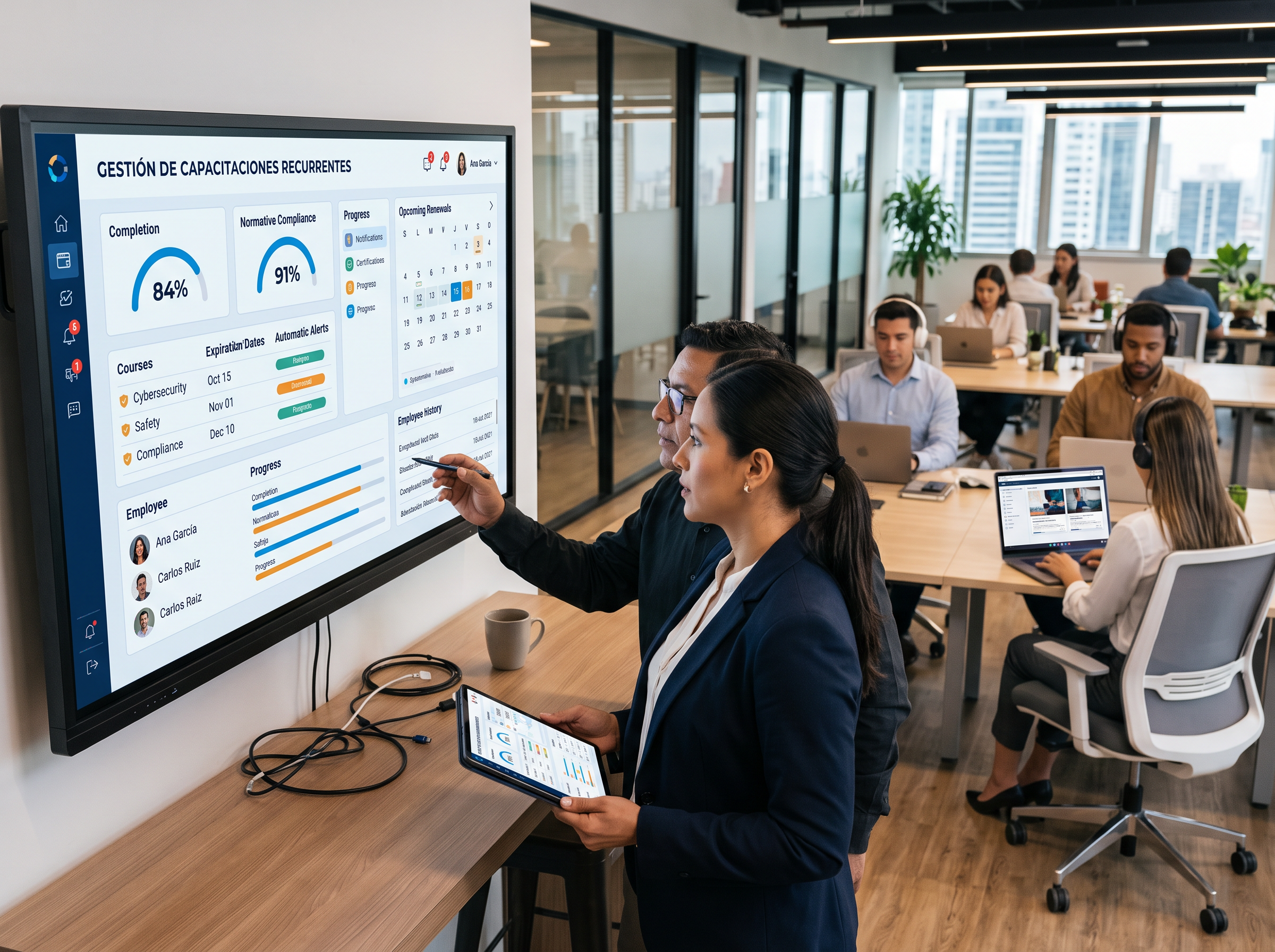 Capacitación recurrente: controla vencimientos con un LMS capacitación recurrente